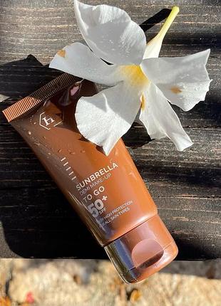 Sunbrella demi make-up spf 50 (с тоном)holy land☀️солнцезащитный крем с фактором spf 50+3 фото