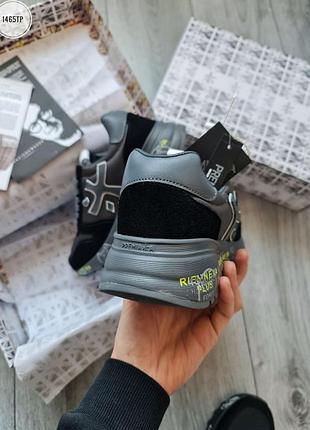 Мужские кроссовки premiata mick black/grey 5
