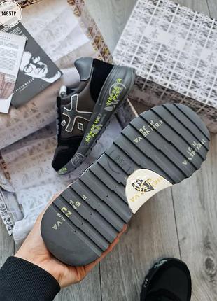 Мужские кроссовки premiata mick black/grey 6