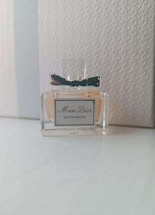 Парфуми miss dior edp,  мініатюра, формула 2013