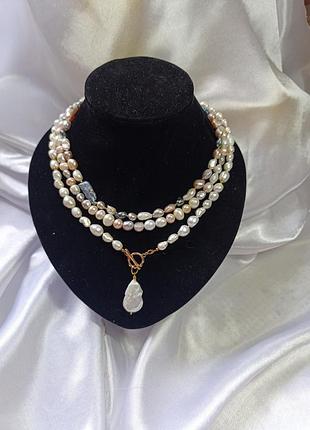 Перли перлові намиста буси жемчуг