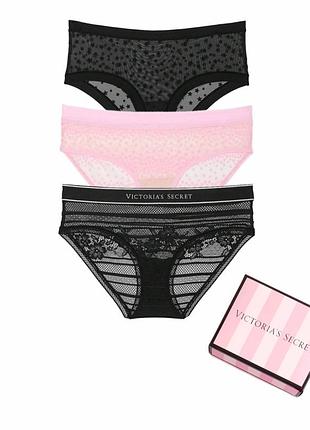 Набор трусиков виктория сикрет victoria's secret оригинал