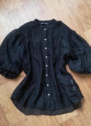 Шифонова блуза zara
