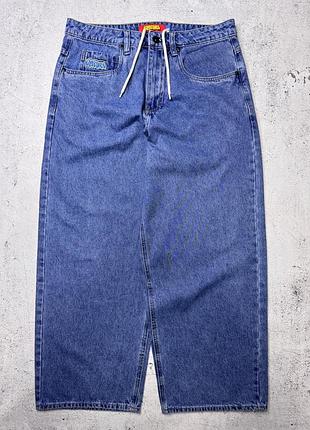 Штани empyre unwind ultra wide fit blake blue wash