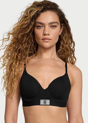 Бюстгальтер пуш-ап victoria's secret 34в/75в зі стразами, оригінал