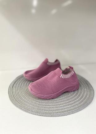 Мокасини для дівчинки, кросівки сітка