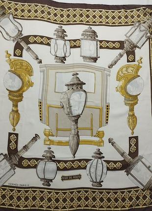 Шовкова хустка hеrmes feuks de route