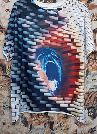 Психоделическая футболка ужас