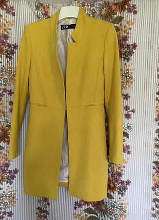 Пиджак удлиненный р. xs