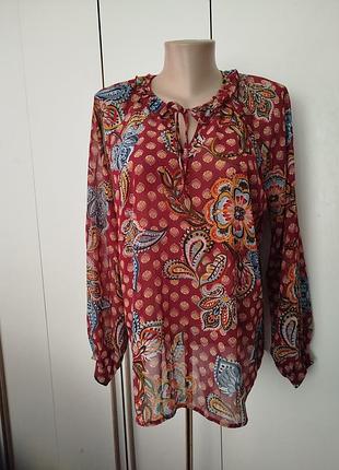 Женская шифоновая блуза