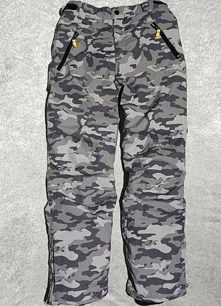 Штани сноубордичні crane techtex чоловічі утеплені s-м