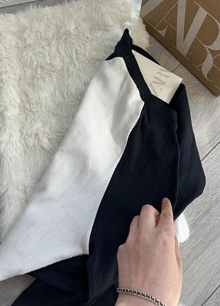 Кроп топ zara в рубчик4 фото