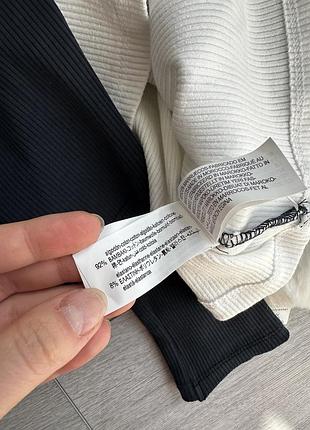 Кроп топ zara в рубчик5 фото