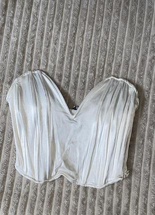 Корсетный топ, с косточками