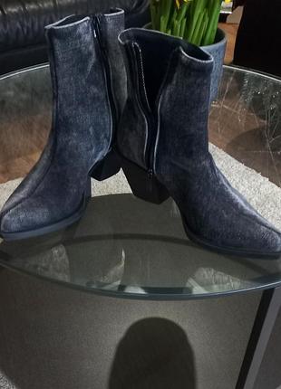 Козаки джинсові zara.