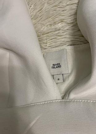 Белый топ river island