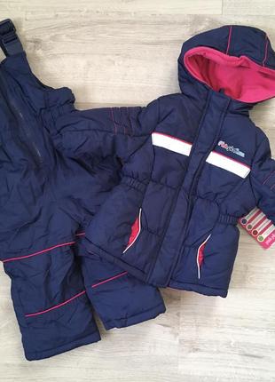 Куртка и полукомбинезон для девочки 18 мес pink platinum сша