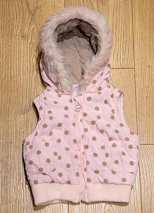 Вельветовая жилетка cherokee 0-3м