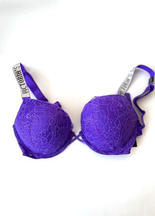 Бюстгальтер виктория сикрет victoria’s secret со стразами 36b