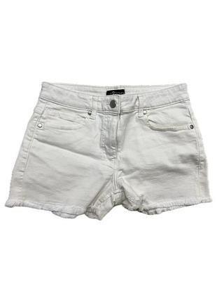 Джинсові шорти , білі