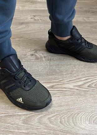 Мужские кроссовки-сетка-чоловічі кроссівки adidas