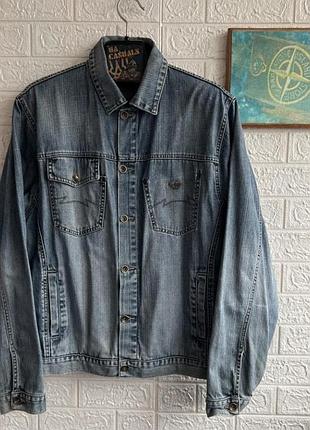 Джинсова куртка armani jeans