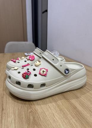 Сабо на платформе crocs