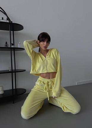 Самый удобный и самый мягкий велюровый костюм, который вы только встречали 🤤4 фото