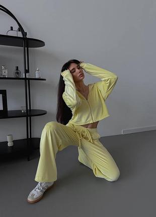 Самый удобный и самый мягкий велюровый костюм, который вы только встречали 🤤7 фото