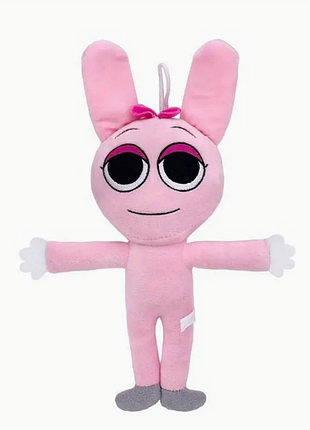 Мягкая детская игрушка пинки спрунки инкредибокс pinky sprunki toy incredibox 23 cм
