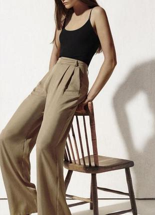 Классические широкие брюки h&amp;m s