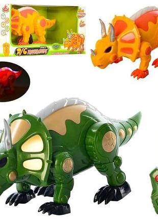 Игрушка радиоуправляемая динозавр, свет, звук play smart 35 см