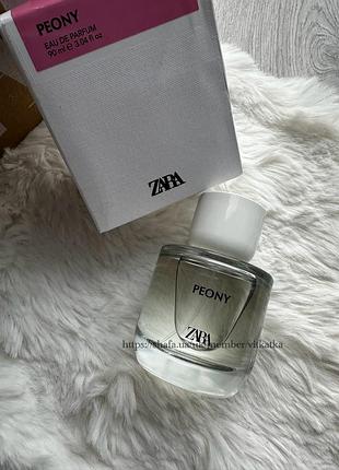 Духи zara peony 90ml eau de parfum духи zara peony 90ml