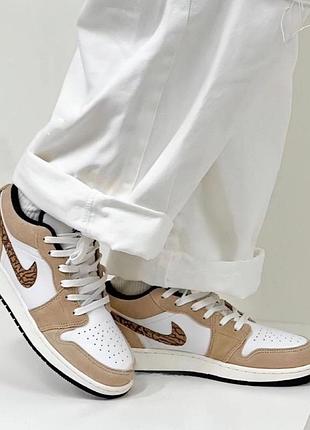 Jordan 1 low se brown elephant (gs)