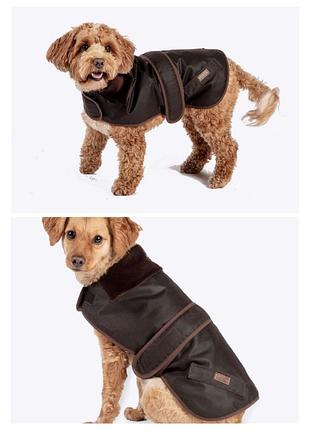 Пальто одежда для собак fatface sussex wax dog coat оригинал made in england
