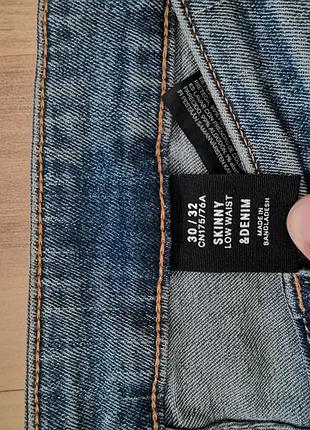 Джинси h&m skinny7 фото