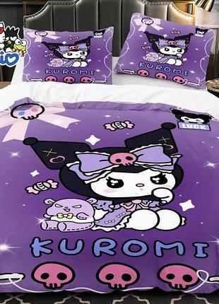Постельное белье куроми sanrio kuromi