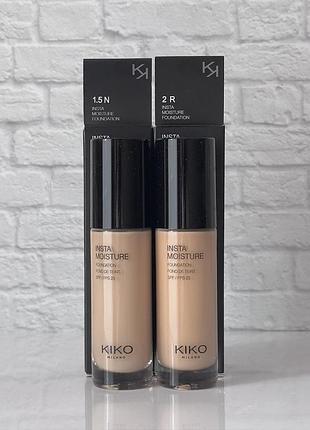 Тональний крем instamoisture foundation kiko milano!