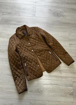 Женская стеганая куртка/овершонок/жакет massimo duti