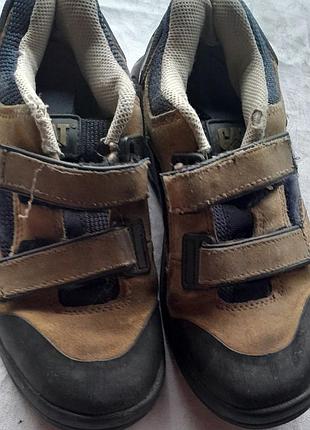 Кожаные кроссовки cat