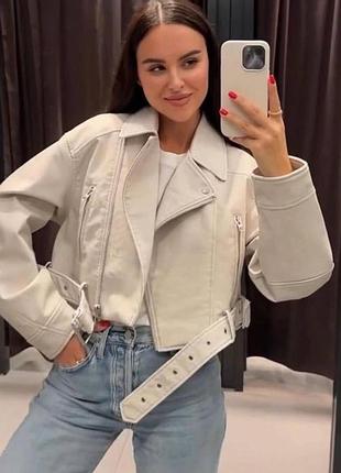 Косуха куртка zara