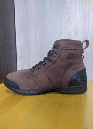 Ботинки кожаные sorel ankeny mid hiker boot, waterproof