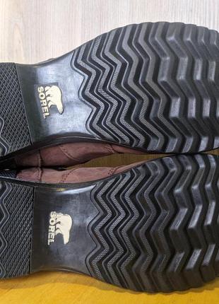 Ботинки кожаные sorel ankeny mid hiker boot, waterproof3 фото
