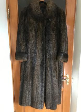 Натуральна шуба з нутрії