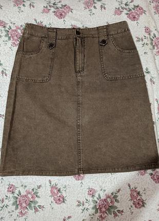 Юбка джинсовая