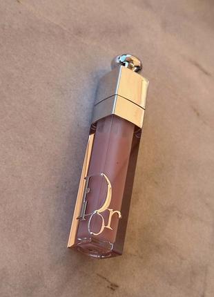 Блиск плампер для збільшення об'єму губ christian dior addict plumping lip gloss maximizer 001 pinkт