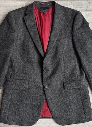 Пиджак\блейзер tommy hilfiger tweed heringbone blazer