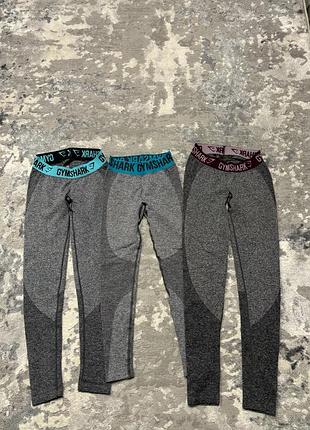 Спортивные женские леггинсы женкие лосины лосины для бега gymshark