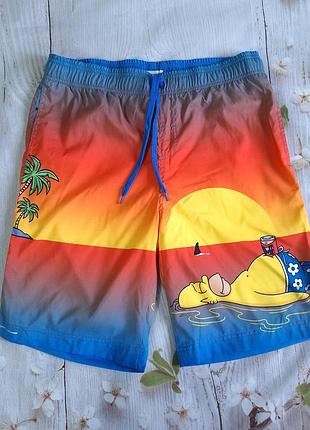 Пляжні шорти симпсони від cedar wood state вказаний розмір m