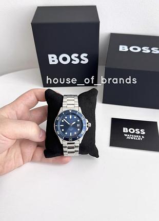 Hugo boss ace men's watch 1513916 чоловічий наручний дайверський годинник босс оригінал мужские часы оригинал мужские дайверские часы